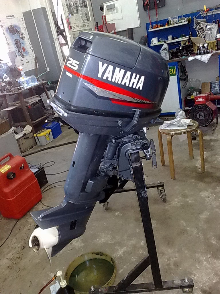 лодочный мотор yamaha 25